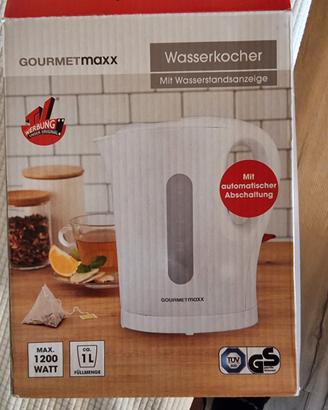 Bollitore Elettrico GOURMETmaxx 1L 1200W - NUOVO 