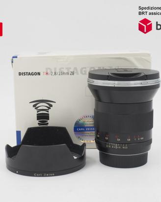 Zeiss ZE Distagon T* 21 F2.8 (Canon)