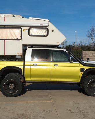 PICK UP 4X4 PREPARATO + CELLULA CAMPER MONOSCOCCA