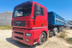Trattore Man 480 completo rimorchio