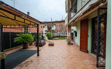 Trilocale con giardino privato