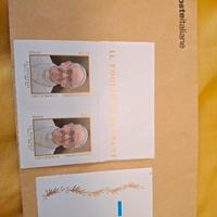 Francobolli Papa Francesco. 2 Pezzi