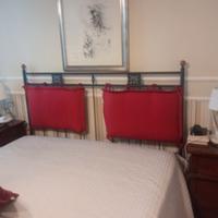 letto contenitore ferro battuto 