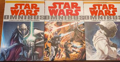 omnibus star wars le guerre dei cloni volumi 1,2,3