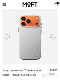Cover Moft Snap Case Movas 17 Pro Max