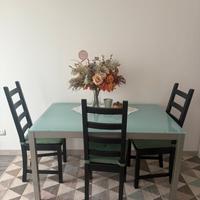 Tavolo in Vetro 130x80 cm estendibile a 180 cm