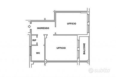 Ufficio piano sesto in zona semicentrale