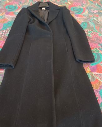 Cappotto  di panno nero 