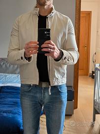 Giacca beige Abercrombie & Fitch taglia M american