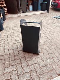 Porta legna mobile