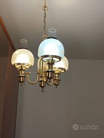 Lampadario 3 luci + bonus 2 abat jour