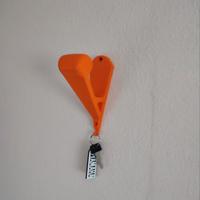 Supporto casco da parete 