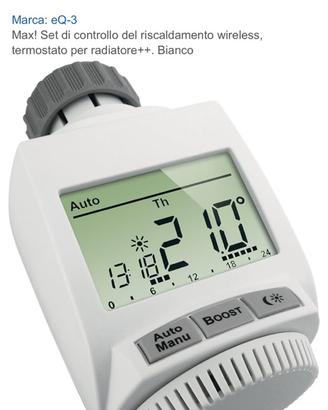 Testine termostatiche digitali