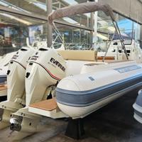 Joker boat clubman 30+ x2 evinrude e-tec 250cv