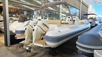 Joker boat clubman 30+ x2 evinrude e-tec 250cv