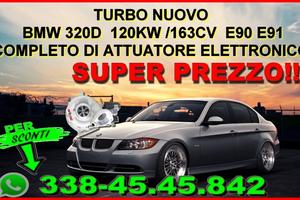 Turbo nuovo turbina bmw 320d 163cv e90 e91 120kw