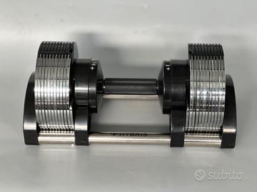 Manubri regolabili ACCIAIO scatti 1kg 24/36kg