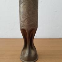 Bossolo militare in ottone decorato