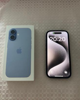 IPhone 17 nuovo da 256 Gb colore Azzurro Nebbia