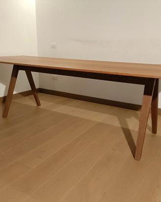 Tavolo legno grande pranzo 8 persone Ikea design