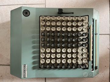 Calcolatrice vintage meccanica Addicalco