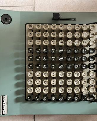 Calcolatrice vintage meccanica Addicalco