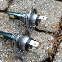 2x lampadine H4 LED 12v 55W per auto luce bianca