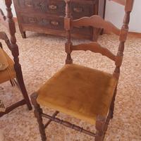4 sedie legno 