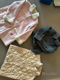 giacche e abbigliamento vario 18/24 bimba 
