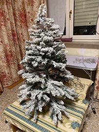 Albero di Natale neve