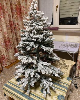Albero di Natale neve