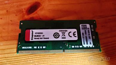 RAM DDR4 DA NOTEBOOK