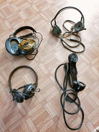 Radio surplus cuffie e altoparlante