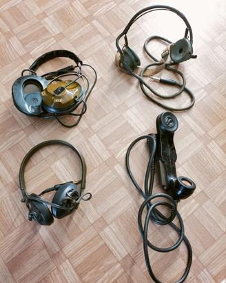 Radio surplus cuffie e altoparlante