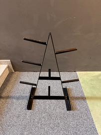 Porta pesi a disco in acciaio – Rastrelliera disch