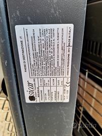 STUFA A METANO A MURO  SICAR ORIGINALE