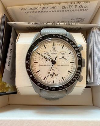 Swatch x Omega bioceramic moonswatch 1965