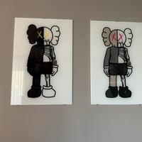 Kaws/ Bundle: "Black & Brown & White Pink Buddy"