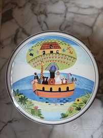 Scatola Porcellana Naif by Laplau Vintage