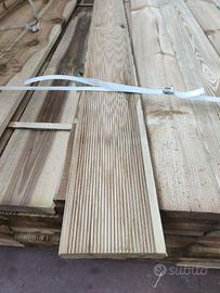 Pavimento Decking da Esterno Legno Pino Impregnato