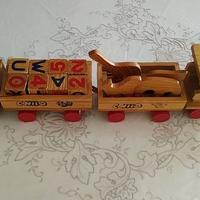 TRENINO IN LEGNO imparare giocando