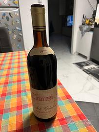 Bottiglia vino del 1972