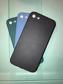 Lotto 3 Cover iPhone SE / 8 / 7 in silicone