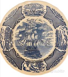 Piatto vintage nautical Alfred Meakin - England