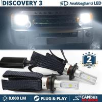 Kit lampade LED H7 PER Discovery 3 Fari CANBUS 50W