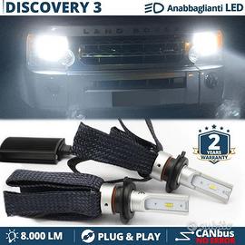 Kit lampade LED H7 PER Discovery 3 Fari CANBUS 50W