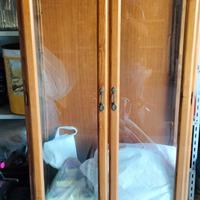 vetrina vintage totalmente restaurata