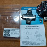 Tester USB con carico elettronico 