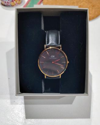 Daniel Wellington nero e oro rosa