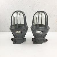 Lampada industriale navale vigano' anni 60